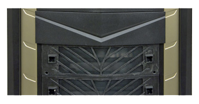 SilverStone SST-RV03, передние фильтры