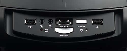 Фронтальные порты ввода/вывода корпуса Thermaltake Element S