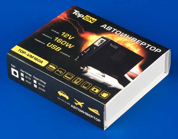 TOP-VM160A: внешний вид в упаковке