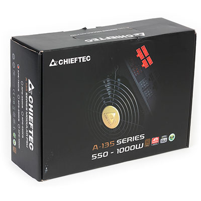 Упаковка блока питания Chieftec APS-750CB