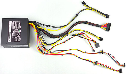Провода и разъемы блока питания Chieftec GPS-550A8