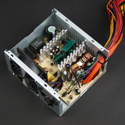 Вид платы блока питания Chieftec PSF-400B