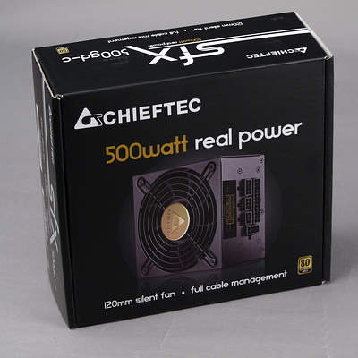 Упаковка блока питания Chieftec SFX-500GD-C