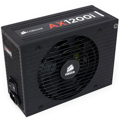 Внешний вид блока питания Corsair AX1200i