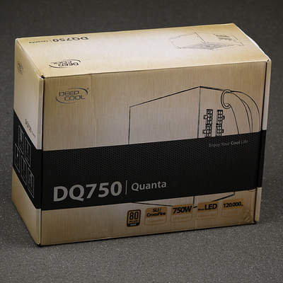 Упаковка блока питания Deepcool DQ750