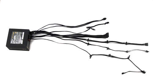 Провода и разъемы блока питания Enermax Revolution X’t 530W (ERX530AWT)