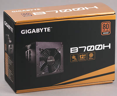 Упаковка блока питания Gigabyte B700H