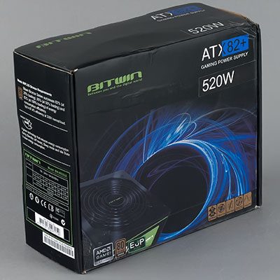 Упаковка блока питания Bitwin BW-B520JL