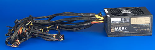 Провода и разъемы блока питания SilverStone Strider Gold Evolution 750