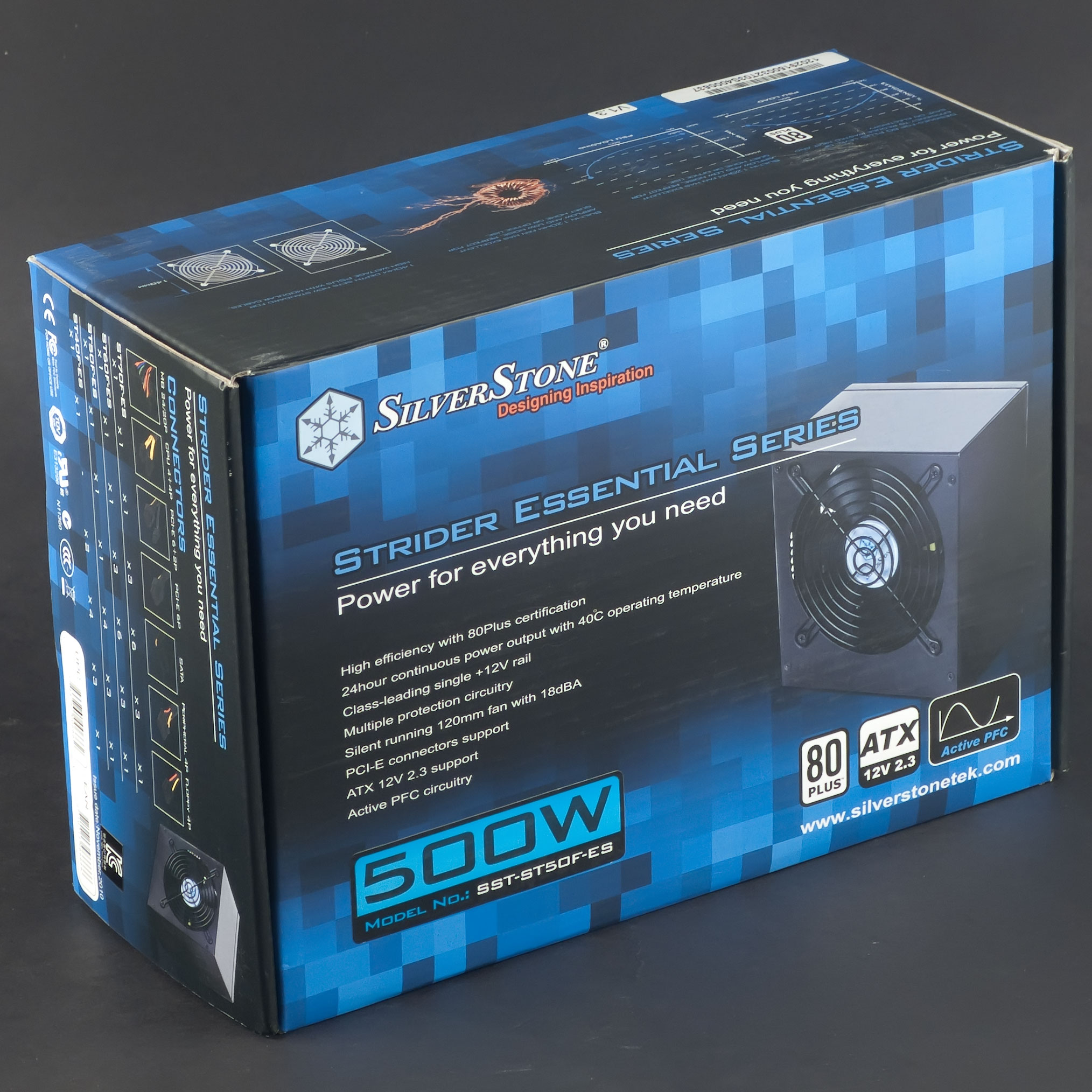 Блок питания Silverstone Strider Essential 500W (SST-ST50F-ES)