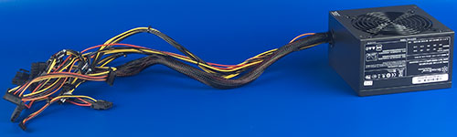 Провода и разъемы блока питания Silverstone Strider Essential 500W (SST-ST50F-ES)