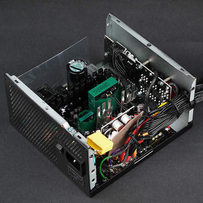 Вид платы блока питания Thermaltake Smart DPS G 650W Gold (SPG-650DH3CCG)