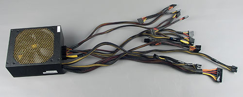 Провода и разъемы блока питания Zalman ZM650-XG