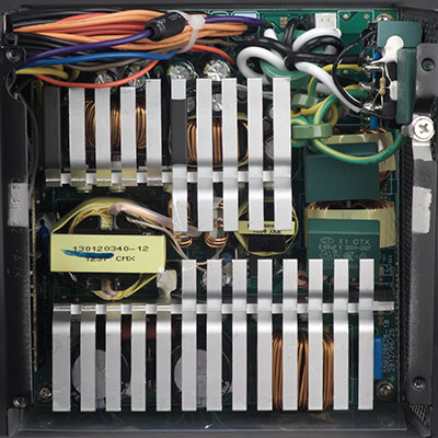 Вид платы блока питания Zalman ZM700-SV