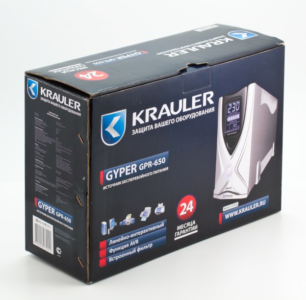 коробка ИБП Krauler Gyper GPR-650