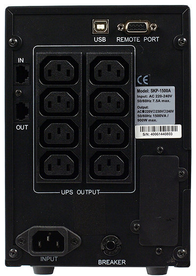 задняя панель PCM SKP-1500A