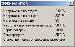 окносостояний IPPON Monitor