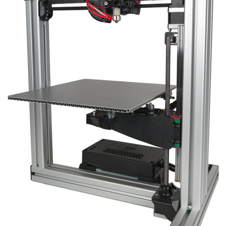3D-принтер Felix 3.0, механизм перемещения по вертикали