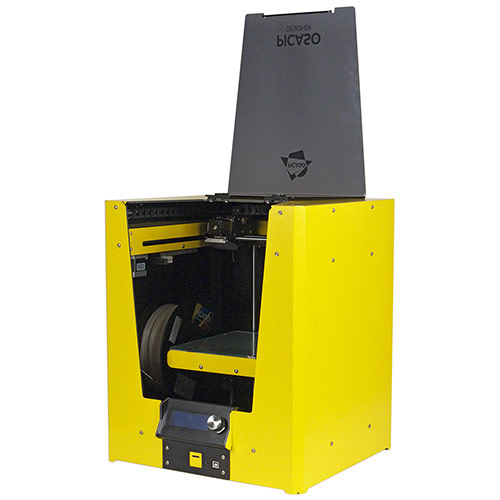 3D-принтер Picaso 3D Designer с открытой крышкой