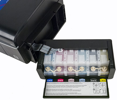 Принтер Epson L805, заправка