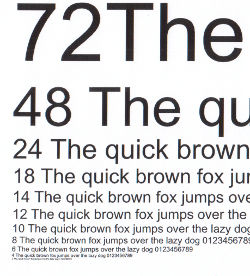 HP LaserJet Pro M1132 MFP, качество отпечатков в режиме FastRes 1200