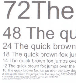 HP LaserJet Pro M1132 MFP, качество отпечатков в режиме FastRes 1200 (эко)