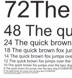 HP LaserJet Pro M1132 MFP, качество отпечатков в режиме FastRes 600