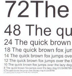 HP LaserJet Pro M1132 MFP, качество отпечатков в режиме FastRes 600 (эко)