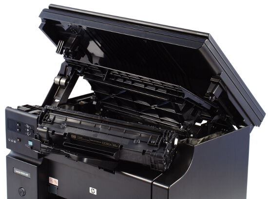 HP LaserJet Pro M1132 MFP, доступ к картриджу