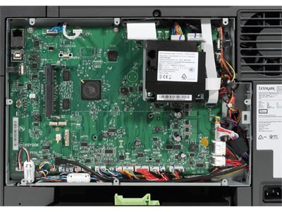 Lexmark CX410de, плата контроллера