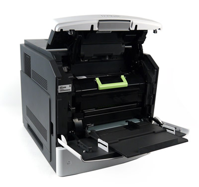Lexmark MS812de, доступ к картриджу