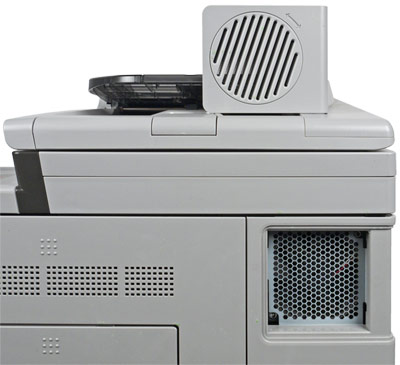 Цветное МФУ Ricoh Aficio MP C305SPF, боковой вентилятор