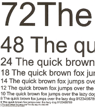 Xerox Phaser 7500N, качество отпечатков, стандартная печать