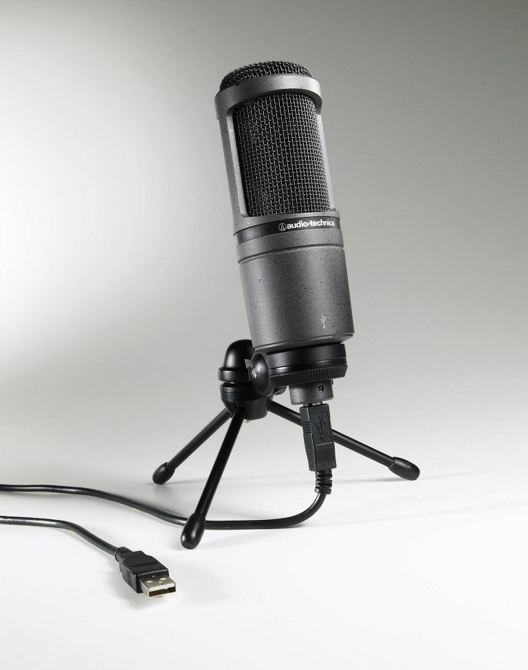 Конденсаторный микрофон Audio-Technica AT2020 USB
