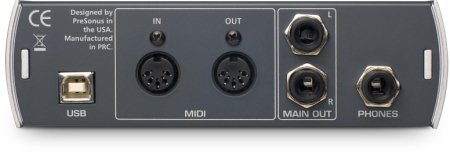 PreSonus AudioBox USB — звуковой USB-интерфейс с регулятором микса