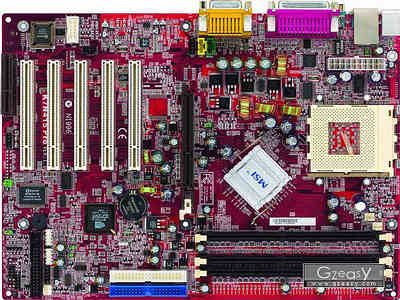 nForce415D плата K7N415 от MSI