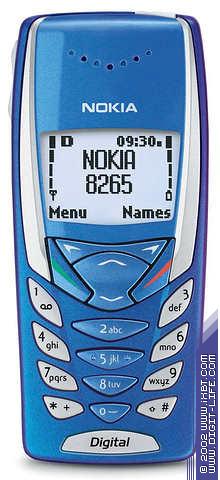 8265: еще одна TDMA-трубка Nokia