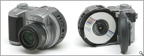 MVC-CD250 и MVC-CD400 от Sony: пишем фото на 8 см CD-R/RW