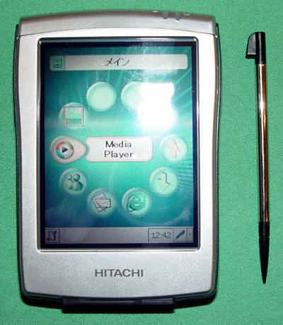 NPD-10JWL: PDA от Hitachi с беспроводным LAN интерфейсом