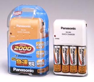 1900 мА*ч NiMH батареи от Panasonic
