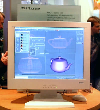 CeBIT 2002: новые мониторы от Iiyama