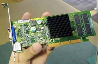 GeForce4 MX420 плата от Creative