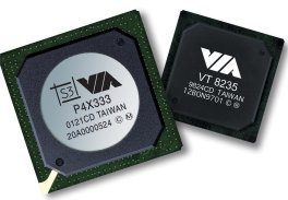 CeBIT 2002: чипсет P4X333 от VIA и первая плата