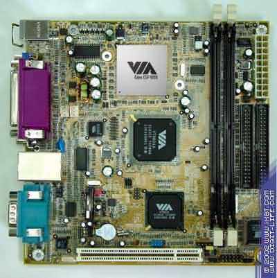 CeBIT 2002: экономичная платформа Eden и платы Mini-ITX от VIA