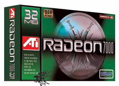 Radeon 7000 DDR карты от Unitec