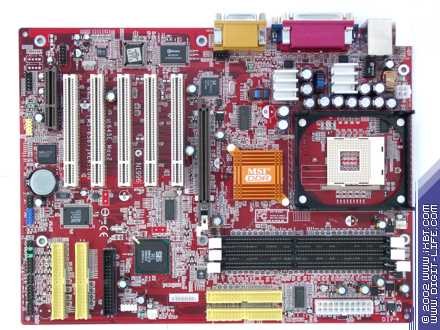 SiS645DX плата 645E Max2-LRU от MSI