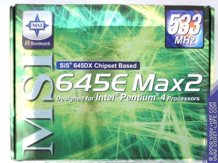 SiS645DX плата 645E Max2-LRU от MSI