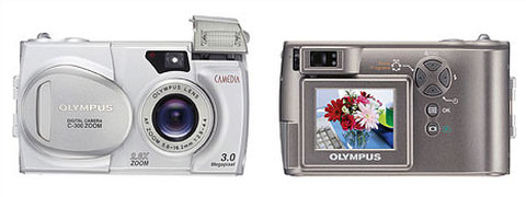 Бюджетная 3-мегапиксельная камера C-300 Zoom от Olympus