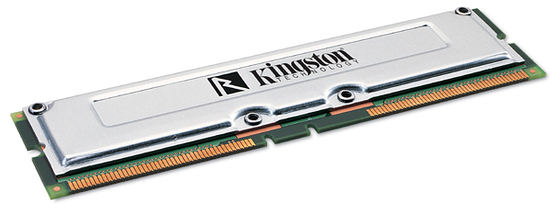 Новые 512 Мб и 256 Мб модули PC800-40 RIMM от Kingston