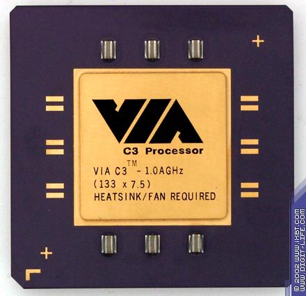1 ГГц процессор C3 от VIA: факты и дальнейшие планы